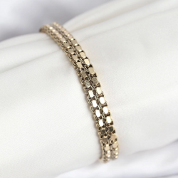 Mey İthalat® 316L Çelik Gold Renk Kadın Bileklik