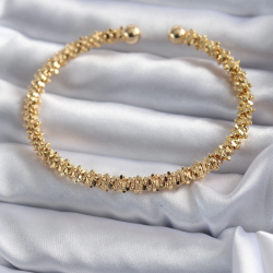 Mey İthalat® 316L Çelik Gold Renk Kadın Bileklik