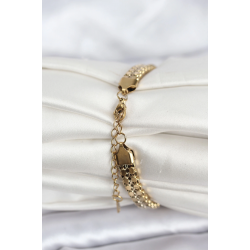 Mey İthalat® 316L Çelik Gold Renk Kadın Bileklik