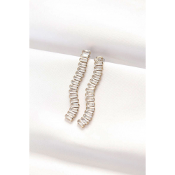 Mey İthalat® 316L Çelik Gold Renk Su Yolu Küpe