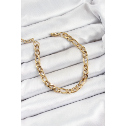 Mey İthalat® 316L Çelik Gold Renk Zincir Erkek Bileklik