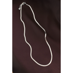 Mey İthalat® 316L Çelik Gümüş Renk 60 cm İtalyan Zincir Kolye