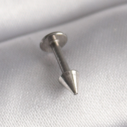 Mey İthalat® 316L Çelik Gümüş Renk Çivi Model Piercing