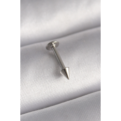 Mey İthalat® 316L Çelik Gümüş Renk Çivi Model Piercing