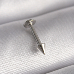 Mey İthalat® 316L Çelik Gümüş Renk Çivi Model Piercing