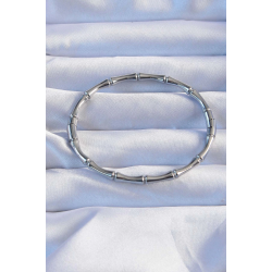 Mey İthalat® 316L Çelik Gümüş Renk Kemik Model Bileklik