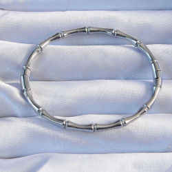 Mey İthalat® 316L Çelik Gümüş Renk Kemik Model Bileklik