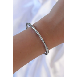 Mey İthalat® 316L Çelik Gümüş Renk Kemik Model Bileklik