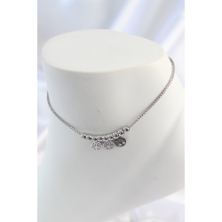 Mey İthalat® 316L Çelik Gümüş Renk Yaşam Ağacı Model Kadın Halhal