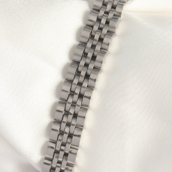 Mey İthalat® 316L Çelik Gümüş Renk Zincir Model Erkek Bileklik