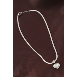 Mey İthalat® 316L Çelik İtalyan Zincir Kalp Kolye