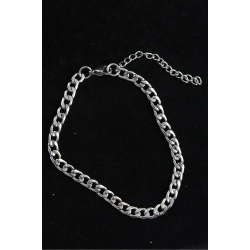 Mey İthalat® 316L Çelik Klasik Model Gümüş Renk Erkek Bileklik