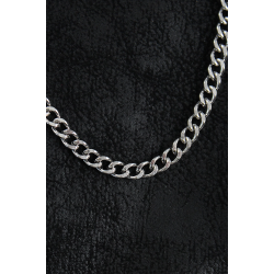 Mey İthalat® 316L Çelik Klasik Zincir Model Gümüş Renk Erkek Kolye