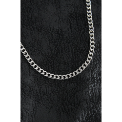 Mey İthalat® 316L Çelik Klasik Zincir Model Gümüş Renk Erkek Kolye