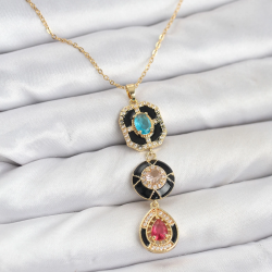 Mey İthalat® 316L Çelik Vintage Model Kadın Kolye