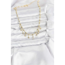 Mey İthalat® 316L Çelik Zincir Gold Renk Kolye