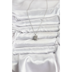 Mey İthalat® 316L Çelik Zincir Gümüş Renk Minimal Kutup Yıldızı Model Kadın Kolye