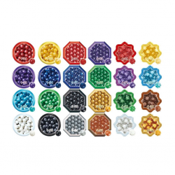 Mey İthalat® 31995 AquaBeads Parlak Boncuk Paketi (yedek paket) 2000 parça +4 yaş