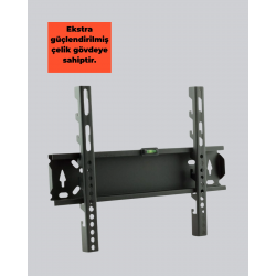 Mey İthalat® 32-65” TV Duvar Askı Braketi 75 kg Kapasiteli Anti Statik Boya
