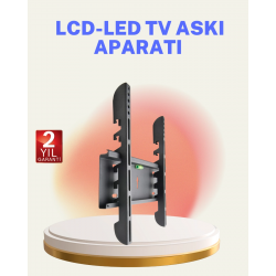 Mey İthalat® 32 İnç LED TV Duvar Askı Aparatı Dayanıklı Metal Kolay Montaj