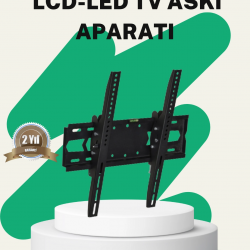 Mey İthalat® 32 İnç TV Duvar Askı Braketi Stabil Güvenli Montaj Çelik Gövde