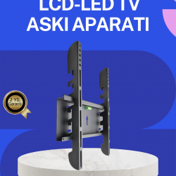 Mey İthalat® 32” LED TV Askı Aparatı Güçlü Taşıma Kapasitesi 2 Yıl Garantili