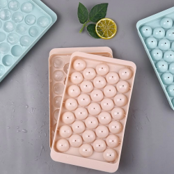 Mey İthalat® 33 Hazneli Küre Buz Kalıbı 2 Renk