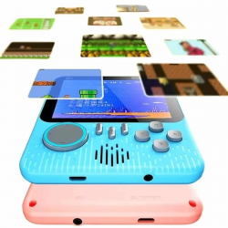 Mey İthalat® 3.5 İnç Mini Atari Taşınabilir Oyun Konsolu 666 Adet Retro Oyun