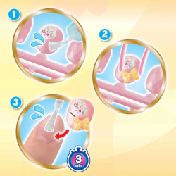 Mey İthalat® 35059 Kalpler ve Kurdeleler - Yedek Tırnak Paketi +4 yaş