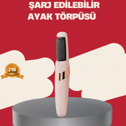 Mey İthalat® 360° Etkili Elektrikli Ayak Bakım Aleti Nasır Giderici