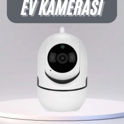 Mey İthalat® 360° Full HD Akıllı Kamera Hareket Sensörlü Wifi Kamera Çocuk Güvenlik Kamerası