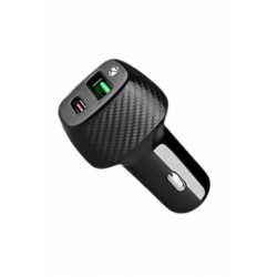 Mey İthalat® 38W USB Type-C Girişli Oto Çakmaklık Araç İçi Hızlı Şarj Çakmaklık Şarj Aleti