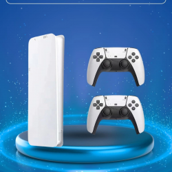 Mey İthalat® 3D Çift Oyun Kollu 4K HD Ekran Nostaljik 20.000 Oyunlu Beyaz Game Box