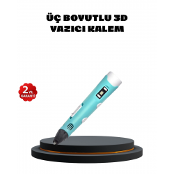 Mey İthalat® 3D Yazıcı Kalem FDM Teknolojili ve ABS PLA Filament Uyumlu