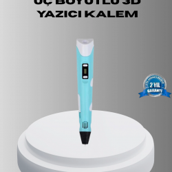 Mey İthalat® 3D Yazıcı Kalem Taşınabilir FDM Teknolojili ve Çok Amaçlı Kullanımlı
