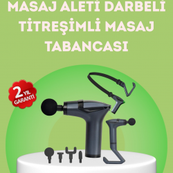 Mey İthalat® 3in1 Fonksiyonel Şarjlı Masaj Aleti Ayak Yüz Vücut Masajı