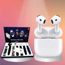 Mey İthalat® 3.Nesil TWS Bluetooth Kulaklık Bluetooth Bağlantılı Akıllı Saat Amoled Ekran Plastik Hasır Kordon