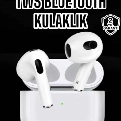 Mey İthalat® 3.Nesil TWS Bluetooth Kulaklık Mikrofonlu ANC Özelliği Dokunmatik Kontrol