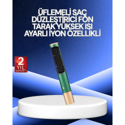 Mey İthalat® 3’ü 1 Arada Saç Şekillendirme Seti – Kurutma, Düzleştirme, Tarama