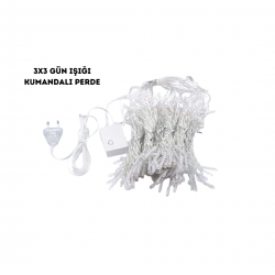 Mey İthalat® 3X3 GÜNIŞIĞI KUMANDALI PERDE