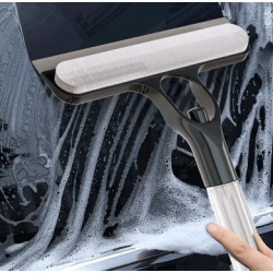 Mey İthalat® 4 in 1 Spreyli Çek Çekli Camsil ve Fırça Aparatı