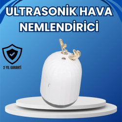 Mey İthalat® 4–8 Saat Çalışma Süreli USB Portatif Masa Nemlendirici
