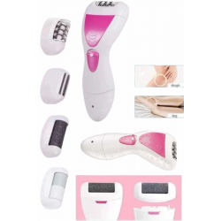 Mey İthalat® 4 Başlıklı Bakım Cihazı Epilatör Tüy Alma Makinesi Topuk Törpüsü