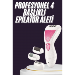 Mey İthalat® 4 Başlıklı Lazer Öncesi Kısaltma Epilasyon Aleti Epilatör Çok Amaçlı
