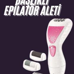 Mey İthalat® 4 Başlıklı Lazer Öncesi Kısaltma Epilasyon Aleti Epilatör Çok Amaçlı