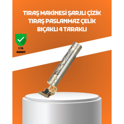 Mey İthalat® 4 Başlıklı Suya Dayanıklı Saç Kesme Makinesi