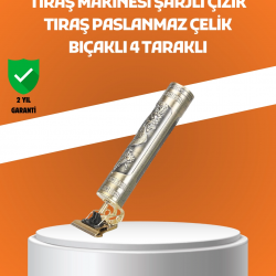 Mey İthalat® 4 Başlıklı Suya Dayanıklı Saç Kesme Makinesi