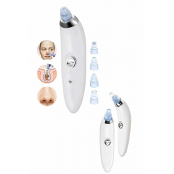 Mey İthalat® 4 Başlıklı Vakumlu Siyah Nokta Ve Yüz Temizleme Cihazı