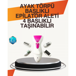 Mey İthalat® 4 Fonksiyonlu Epilasyon ve Tırnak Bakım Makinesi