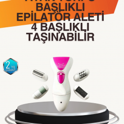 Mey İthalat® 4 Fonksiyonlu Epilasyon ve Tırnak Bakım Makinesi